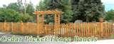 Cedar Fence Panels Bc pictures