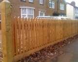 Wooden Fence Panels Gravel
