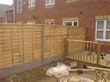 Putting Up Panel Fencing pictures