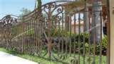 images of Aluminum Fence Panels Florida
