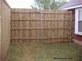Wood Fence Panels Fencing photos
