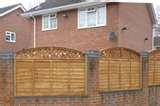 pictures of Larch Panel Fencing