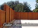 Cedar Fence Panels Dallas photos