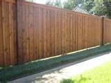 Cedar Fence Panels Dallas pictures