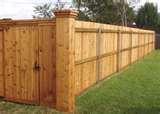 pictures of Cedar Fence Panels Dallas