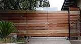 photos of Redwood Fence Panels
