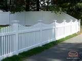 pictures of Vinyl Picket Fence Panels