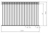 pictures of Metal Fence Panels