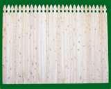 Wood Picket Fence Panels