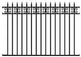 pictures of Iron Fence Panel