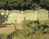 photos of Lattice Fence Panel