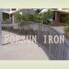 photos of Iron Fence Panel