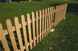 Wood Picket Fence Panels images