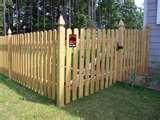 Wood Picket Fence Panels images