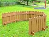 photos of Wood Picket Fence Panels