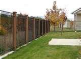 photos of Iron Fence Panels