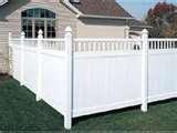 pictures of Vinyl Fencing Panels