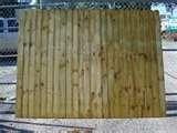 Wood Privacy Fence Panels images