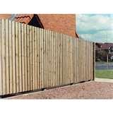 Overlap Fence Panel 6ft X 6ft pictures