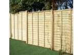 Overlap Fence Panel 6ft X 6ft images