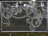 pictures of Fence Panel Art