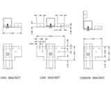 Fence Panel Brackets