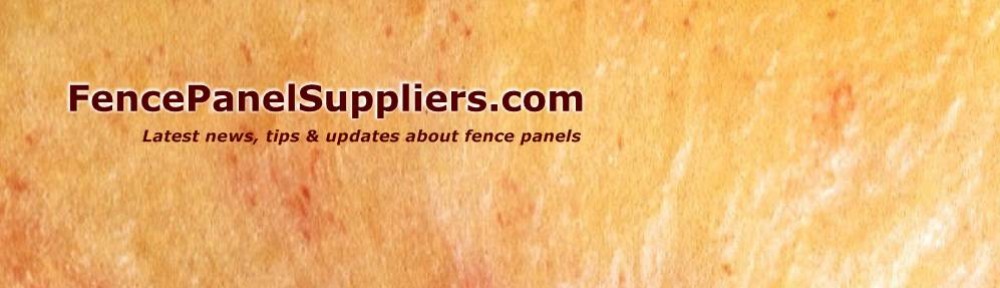 Fence Panel Suppliers