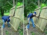 Fence Panel Cutting pictures