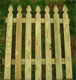 images of French Gothic Fence Panel