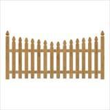 Gothic Wood Fence Panel photos