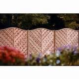 Woodbury Premier Fence Panel Green images