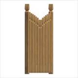 Gothic Wood Fence Panel photos