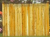 Gothic Wood Fence Panel pictures