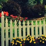 Gothic Picket Fence Panel pictures
